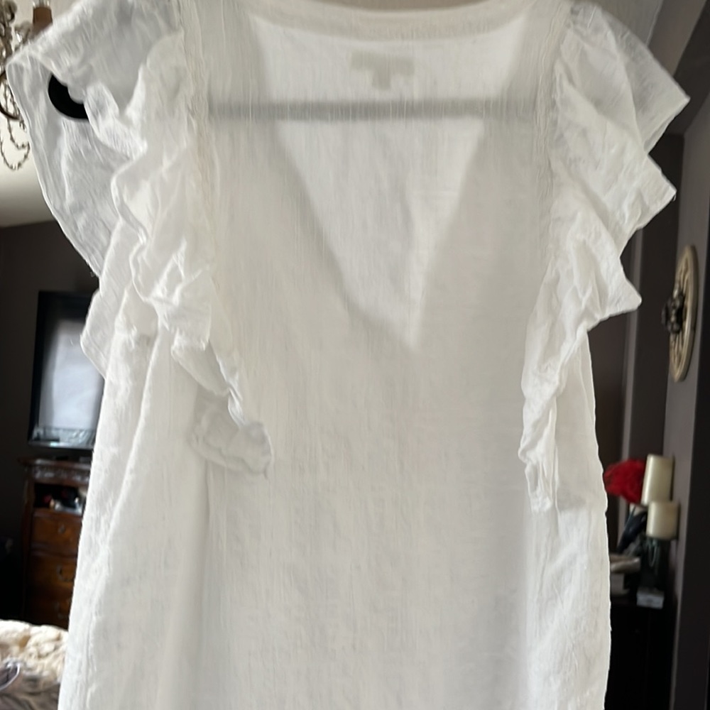 Max studio size medium white light dress for spring